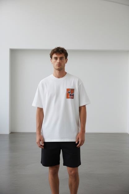 T-shirt Oversize Horse Graphic