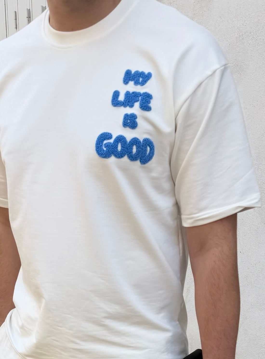 T-shirt Oversize My Life Is Good