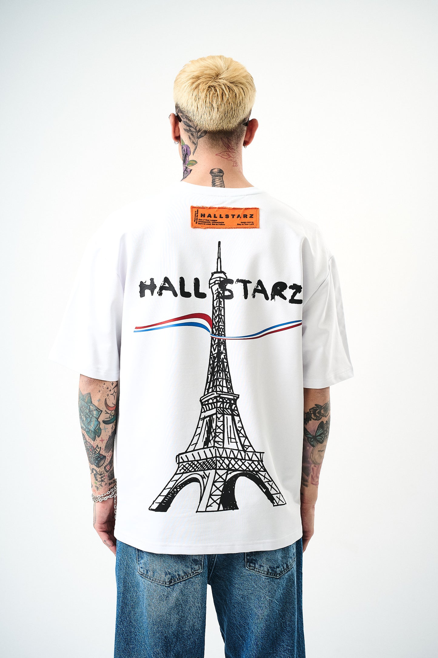 T-shirt Tour Eiffel signature oversize