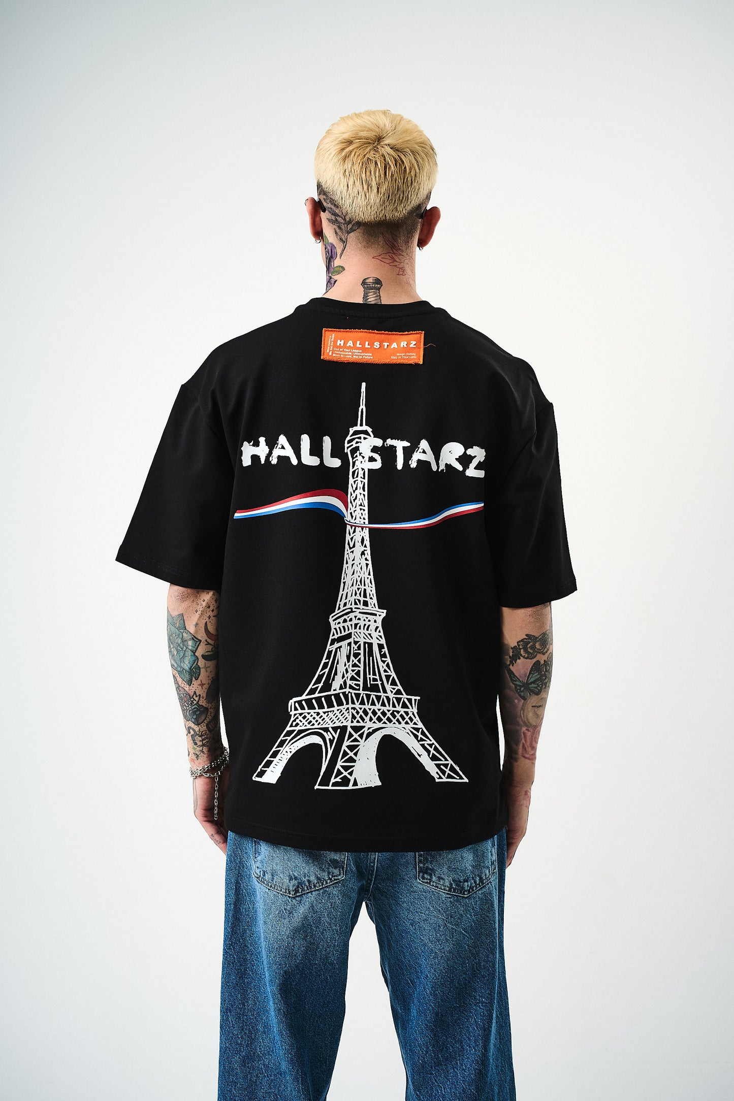 T-shirt Tour Eiffel signature oversize