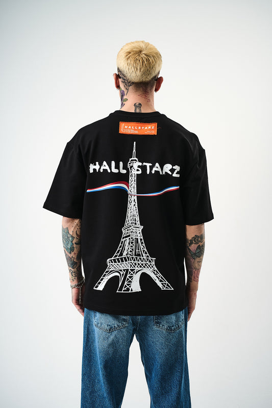 T-shirt Tour Eiffel signature oversize