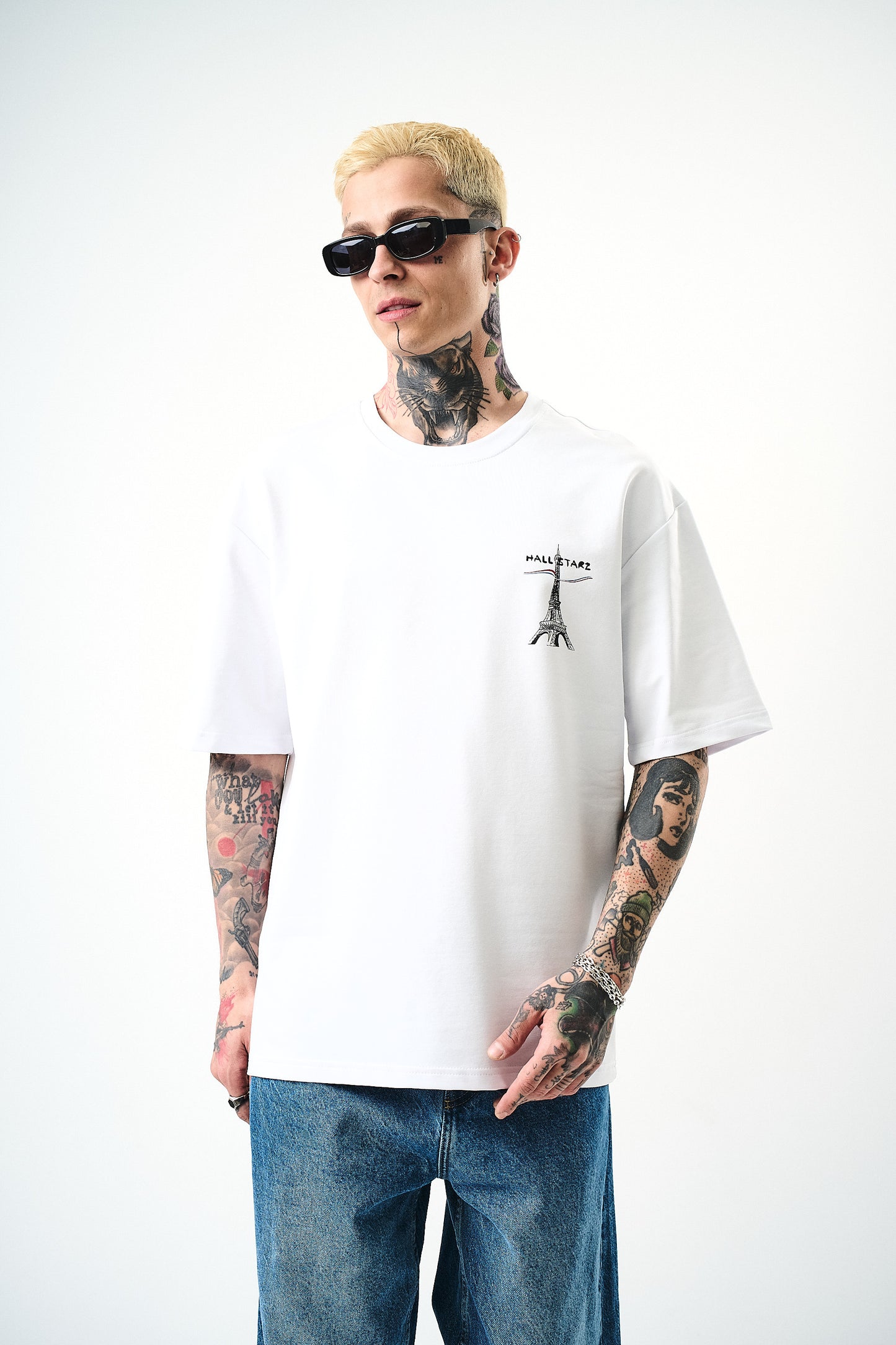 T-shirt Tour Eiffel signature oversize