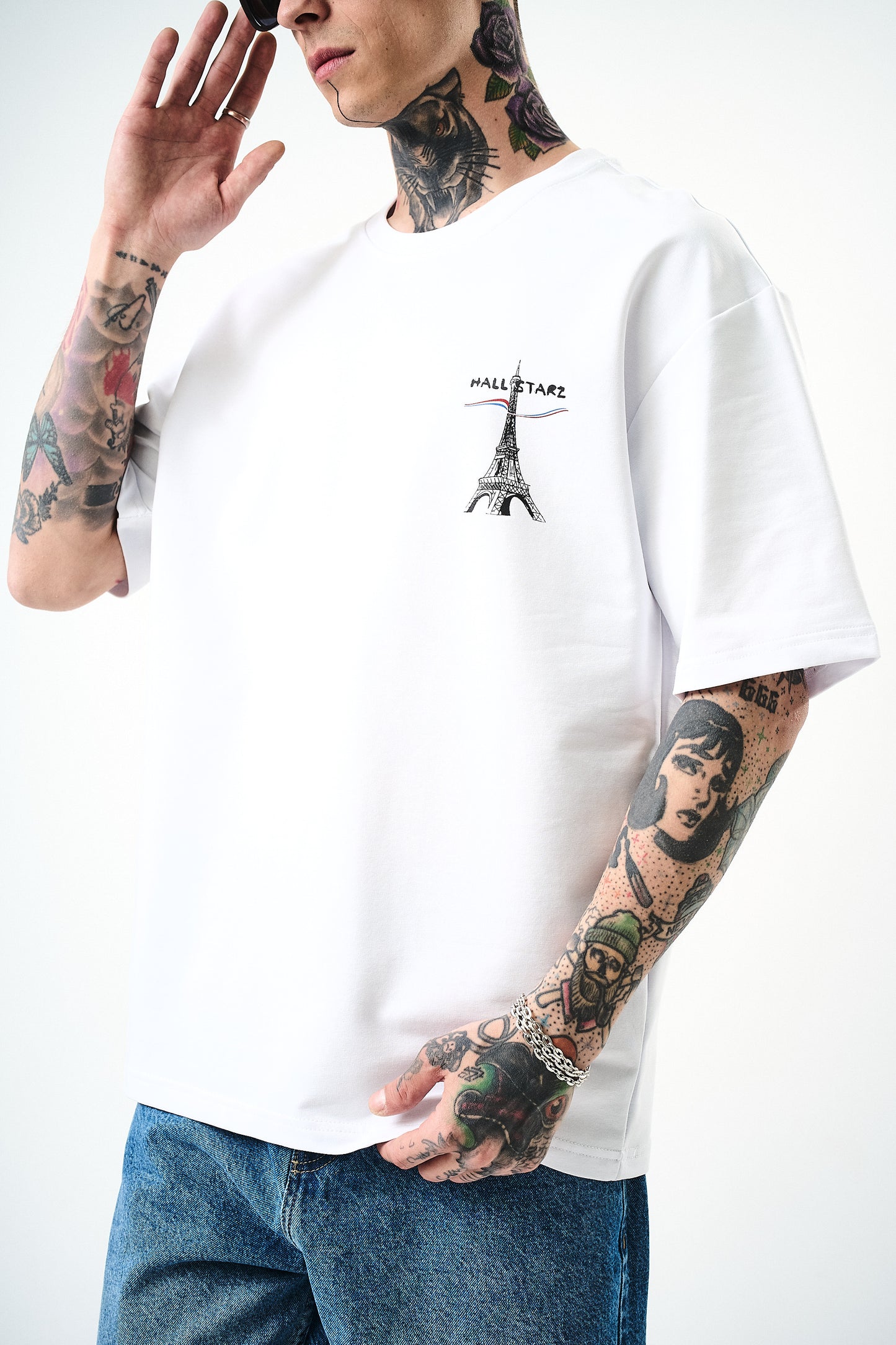 T-shirt Tour Eiffel signature oversize