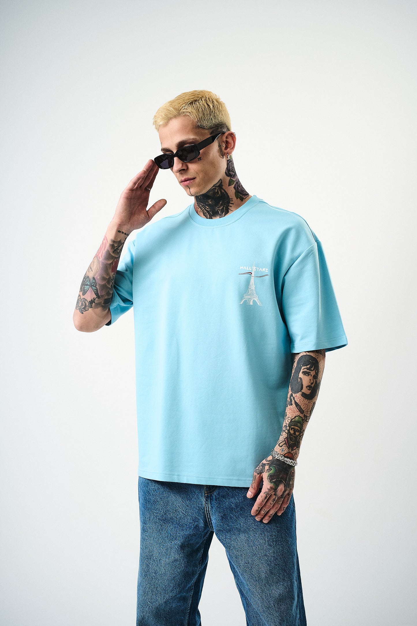 T-shirt Tour Eiffel signature oversize