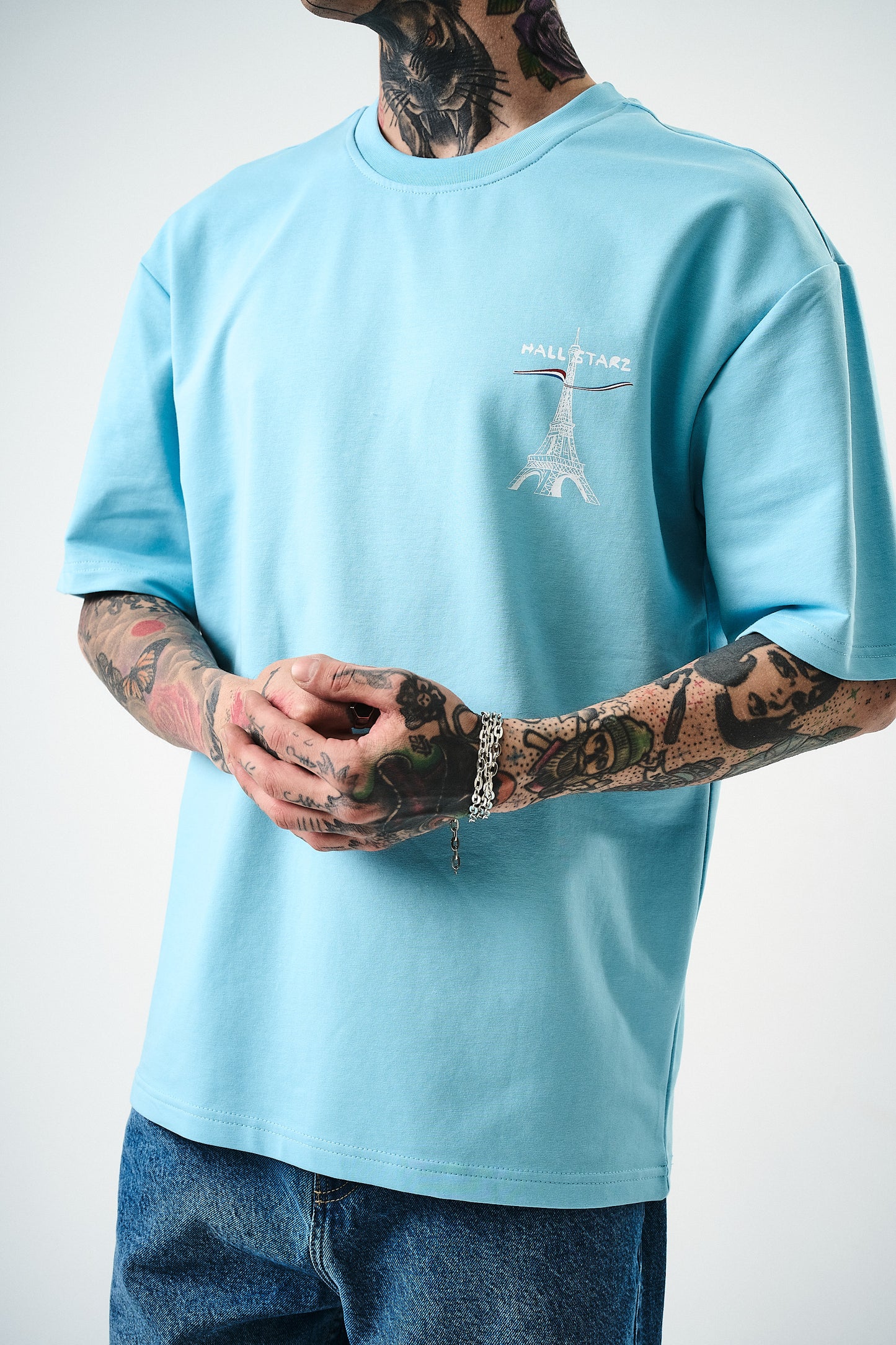 T-shirt Tour Eiffel signature oversize