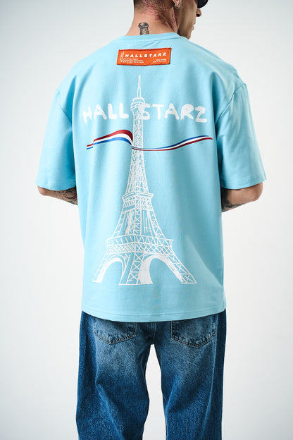T-shirt Tour Eiffel signature oversize