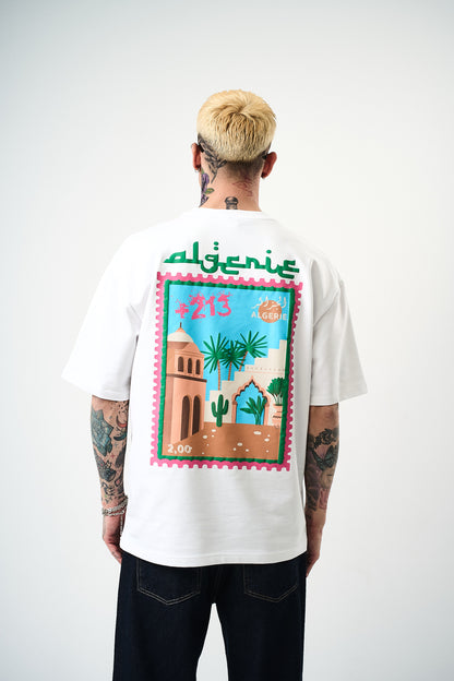 T-shirt Desert 213 stamp oversize