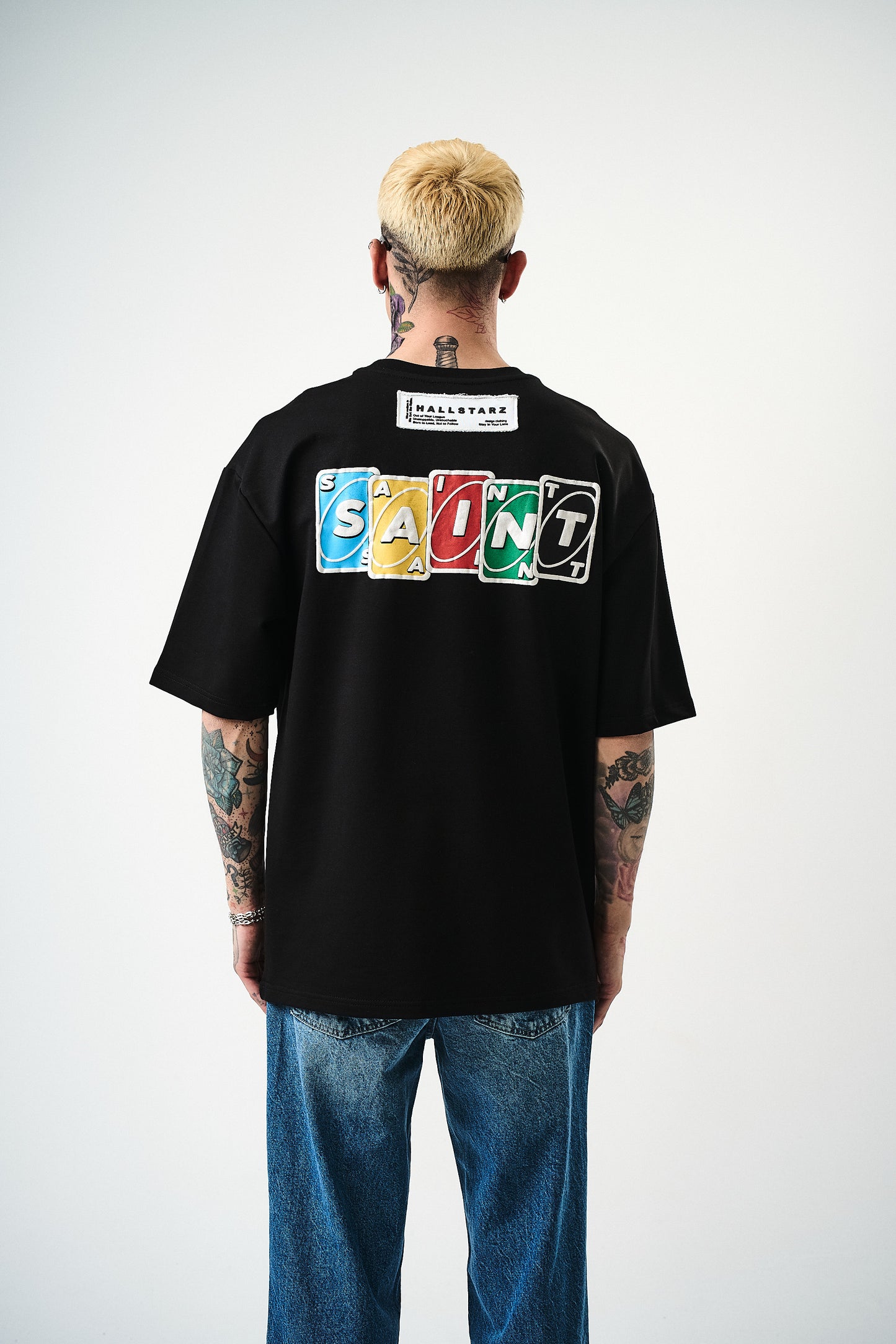T-shirt Uno oversize