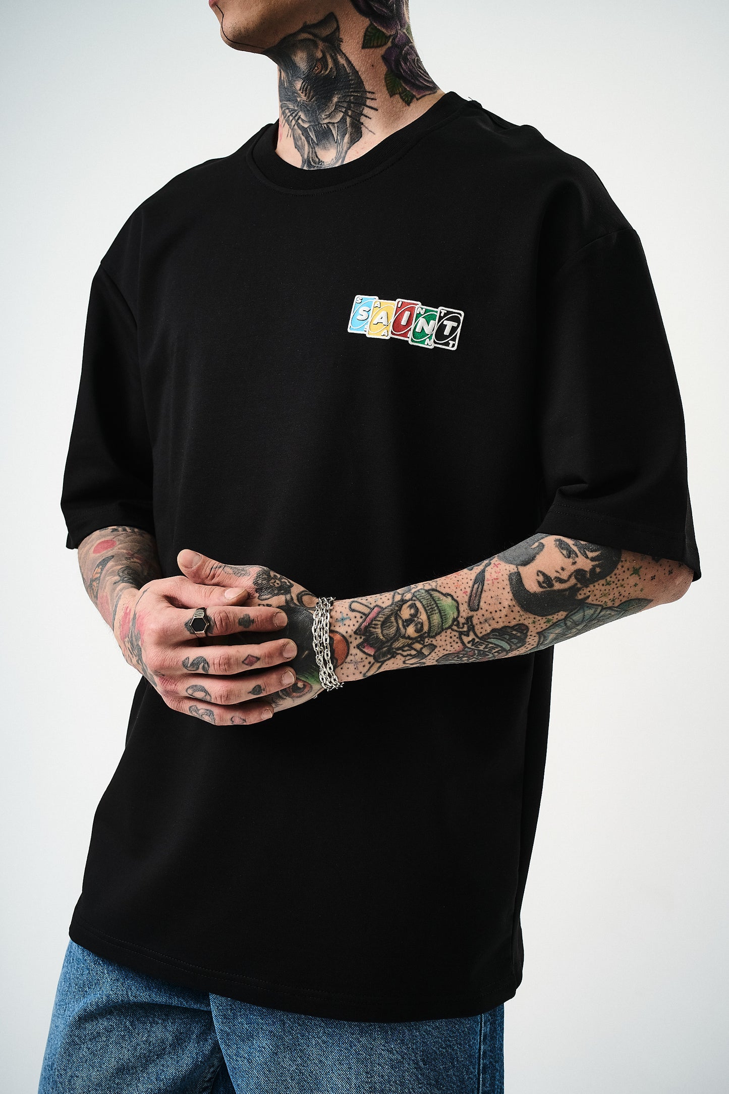 T-shirt Uno oversize