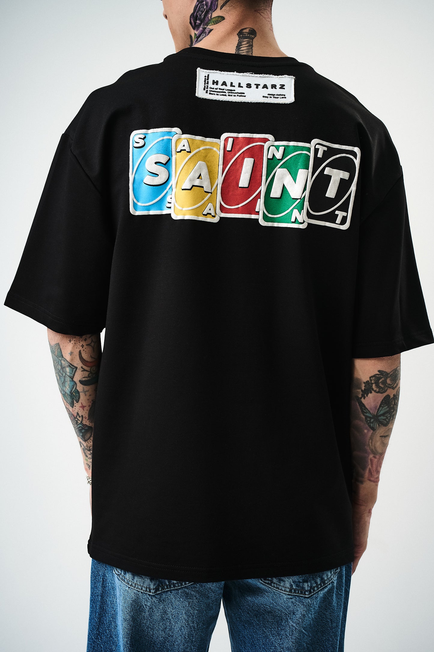 T-shirt Uno oversize