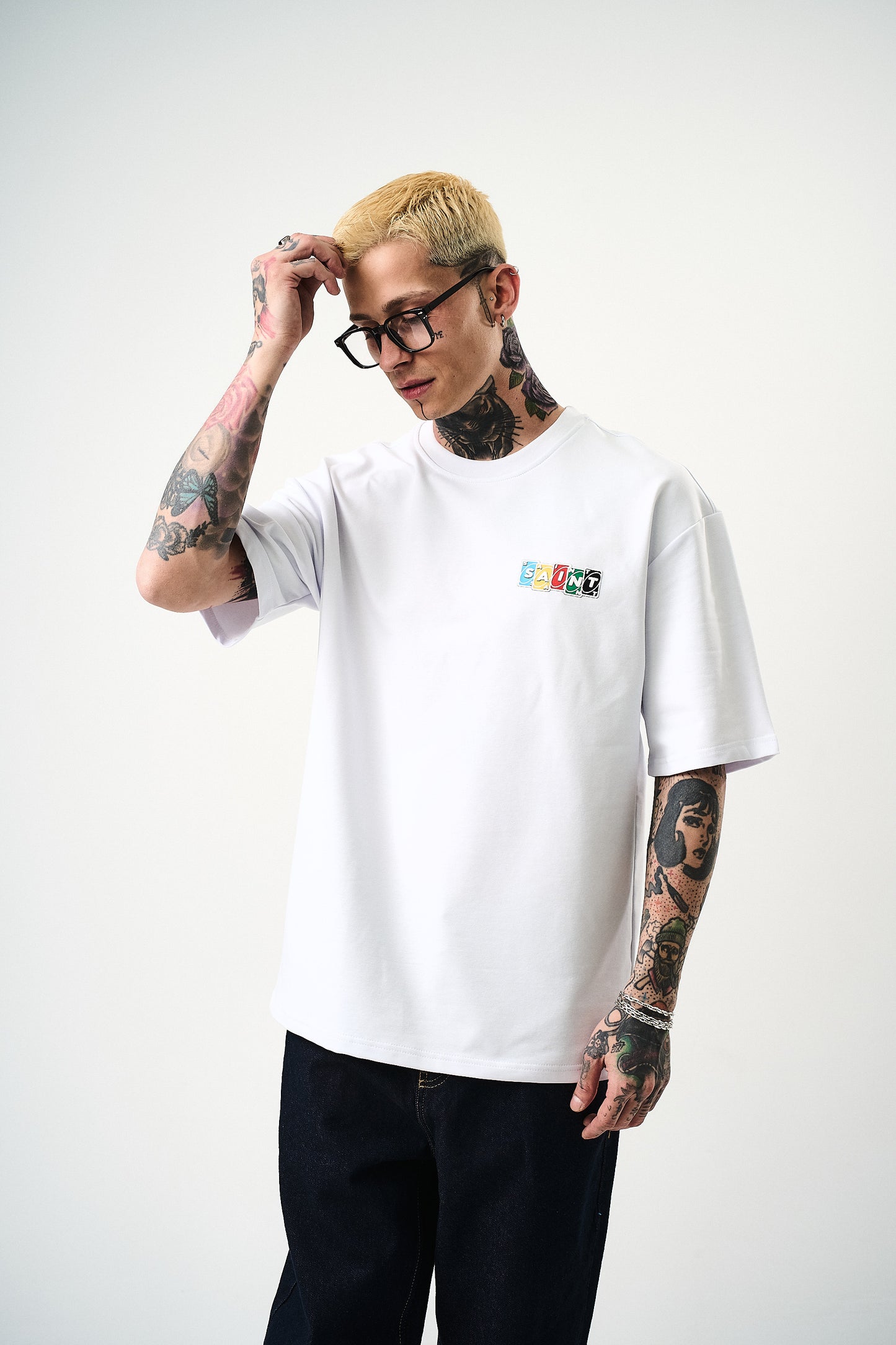 T-shirt Uno oversize