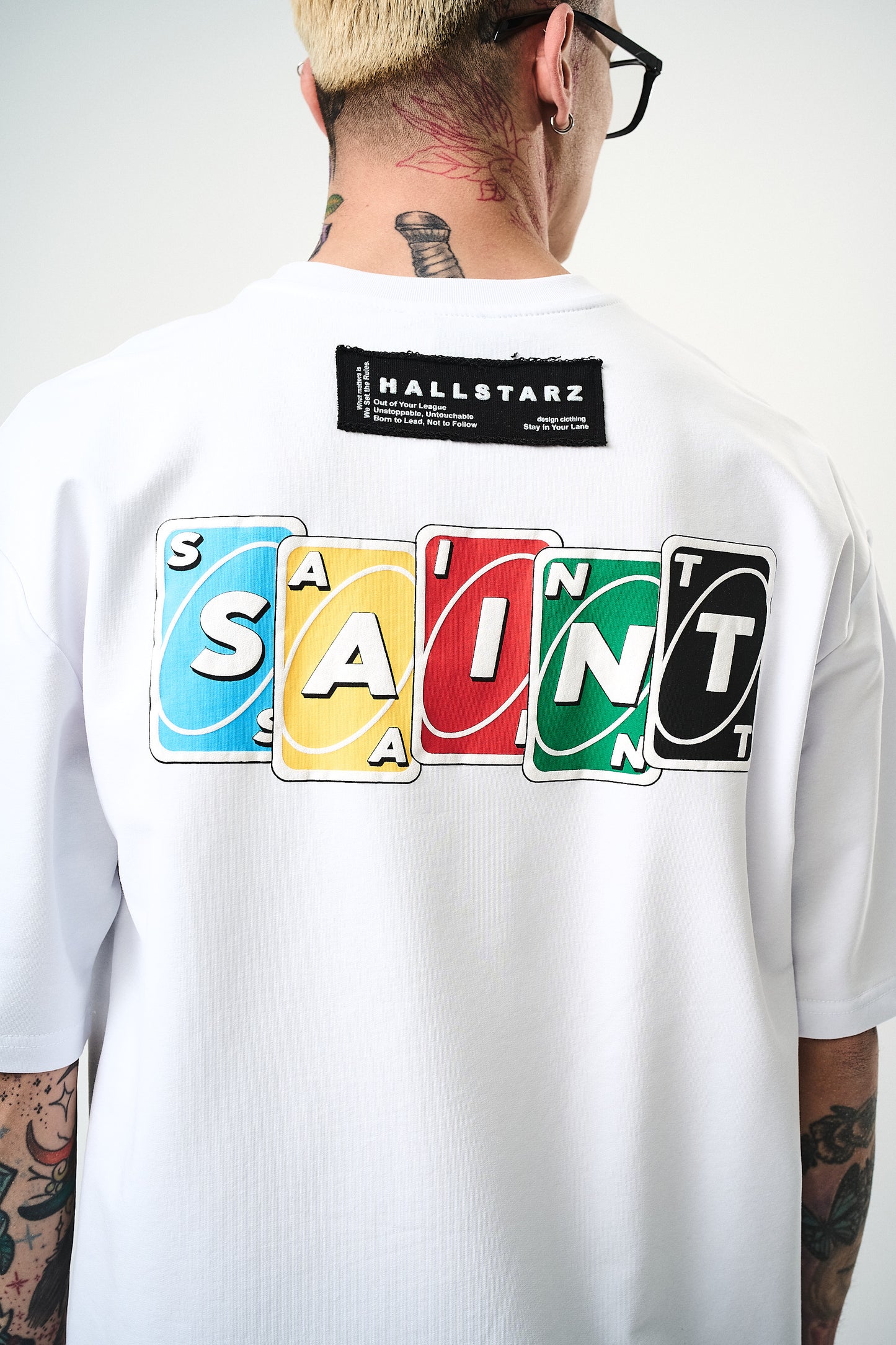 T-shirt Uno oversize